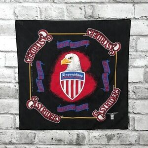 Vintage Easyriders Motorcycle Bandana Eagle Made In USA